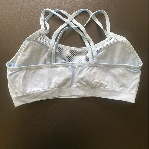 Baby Blue Mesh Bra - Picture 3 of 3